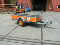 Aanhangwagen enkelasser | 2,5 meter