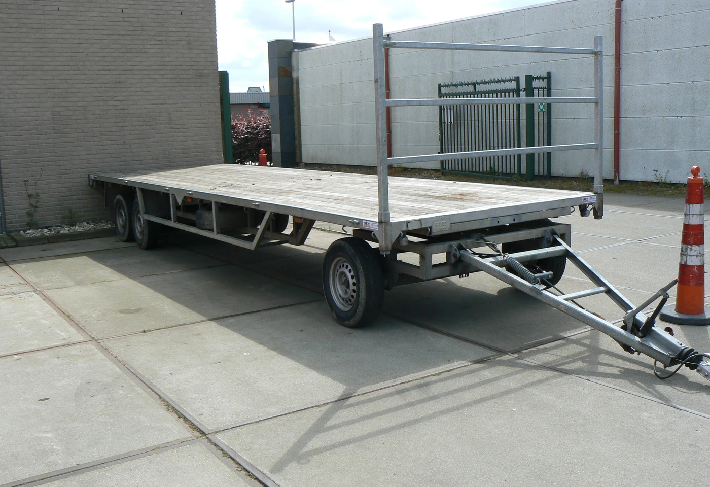 Schamel aanhangwagen | 3-asser