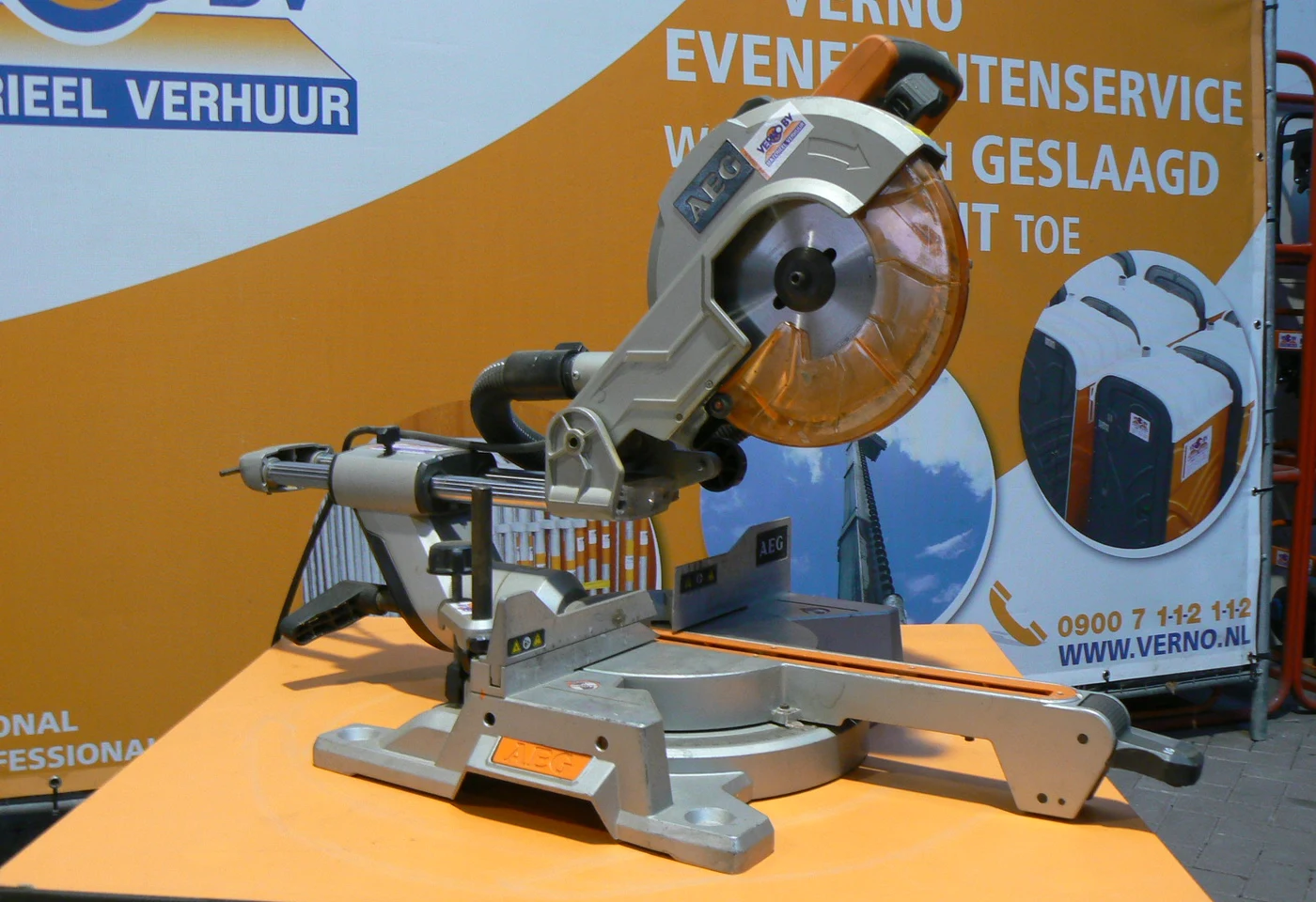 Telescoopzaag | Afkortzaag | Hout | Ø 254mm
