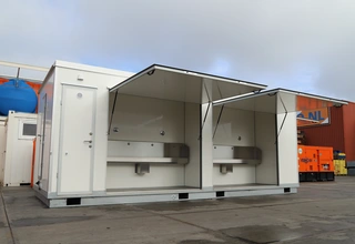 Toilet-unit heren uitvoering 20 ft.