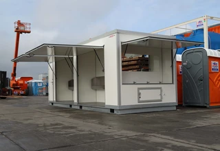 Toilet-unit heren uitvoering 20 ft.