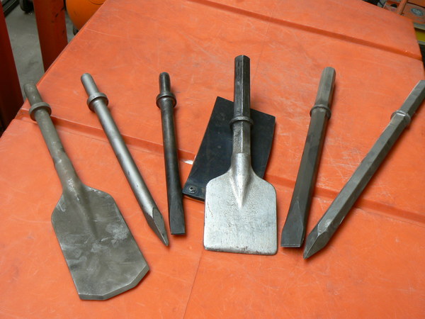 Asfalt- spade beitel