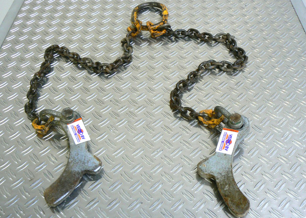 Stelconhaken | Inclusief ketting 2-sprong