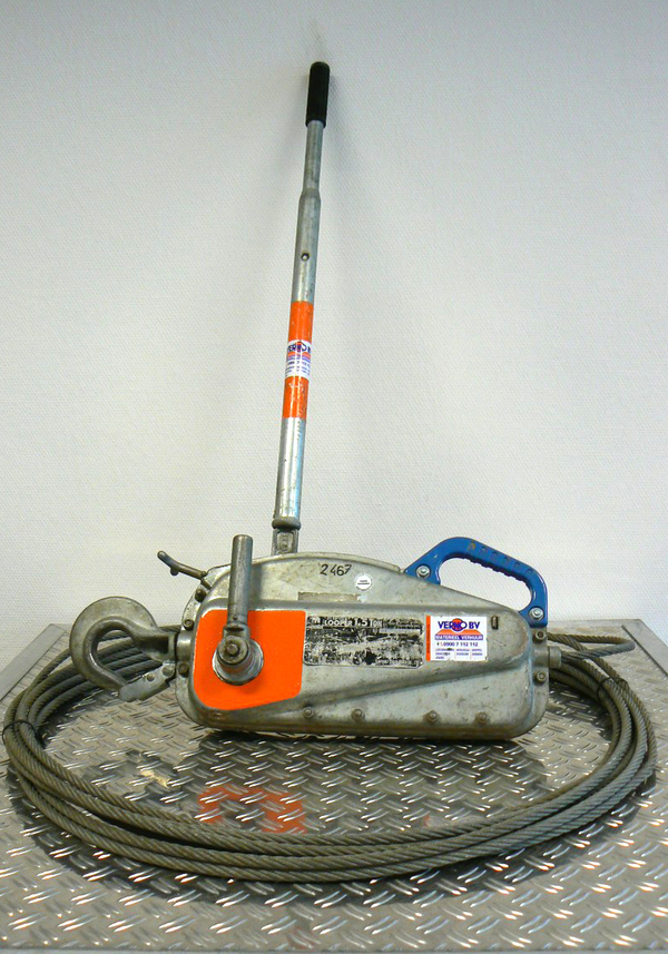 Tirfortakel | Maximaal 3000 kilo |  30-40 meter
