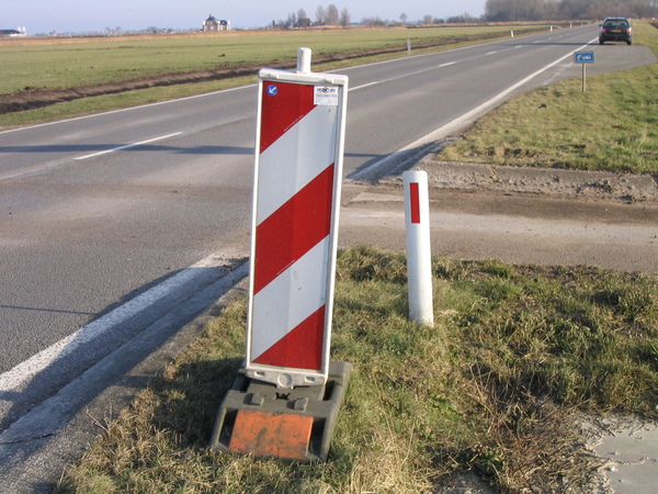 Bakenschild r/w klasse II