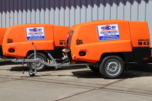 Compressor 4,2 m³ | Diesel | Supergeluidgedempt