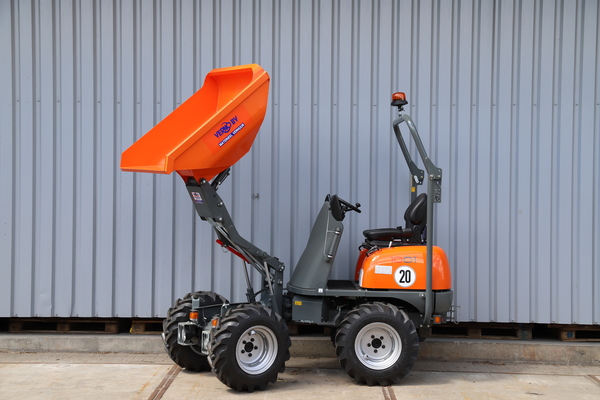 Dumper 1 ton | 4 x 4 | Hoogkiep | Diesel