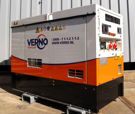 20 kVA Aggregaat 400V | Diesel | Stage V | Supergeluidgedempt