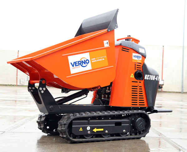 Minidumper 800 kilo | Rups | Benzine