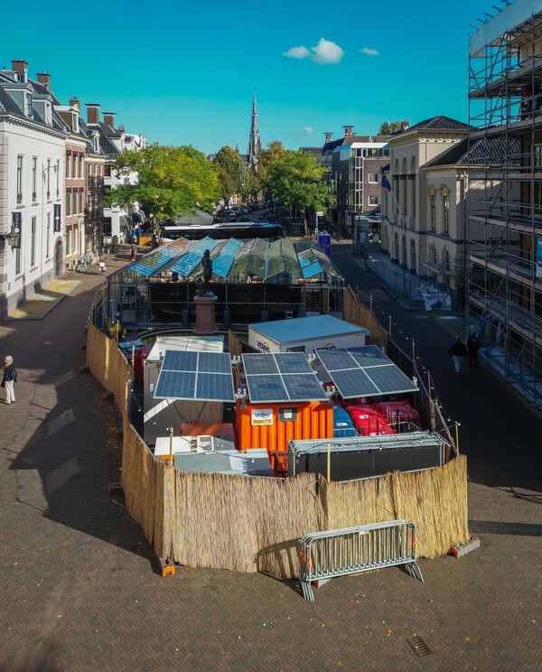 Accupakket  30 kVA - 40 kWh met zonnepanelen