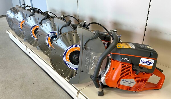 Betonzaagmachine | Benzine | Ø350 millimeter