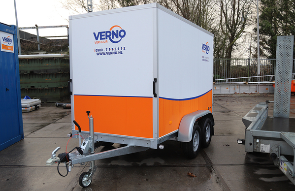 Aanhangwagen gesloten | 3 meter