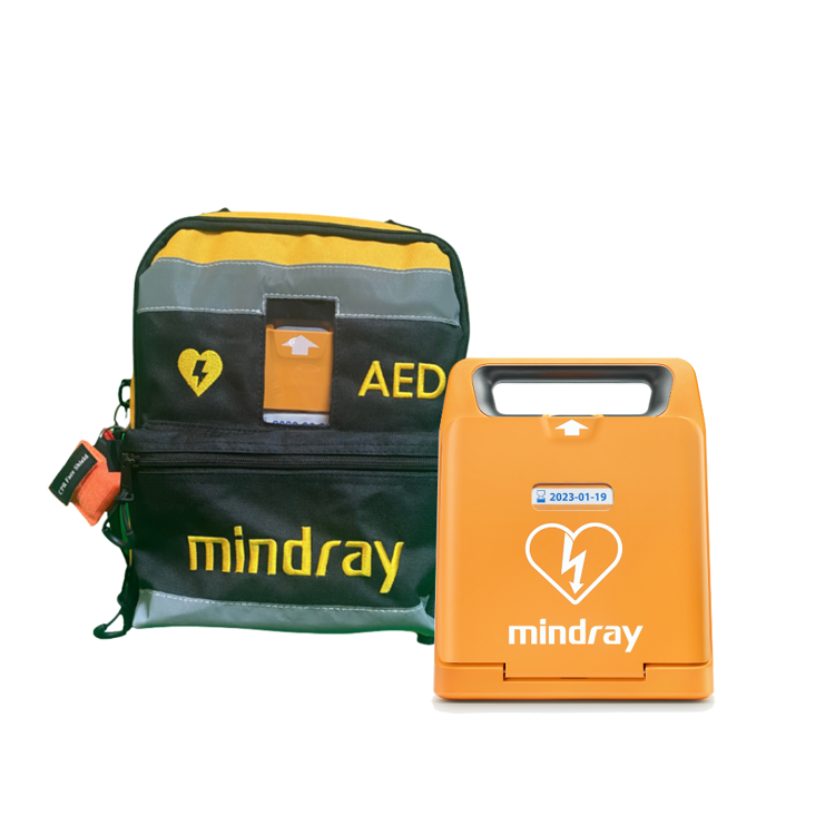 AED halfautomaat compleet in tas