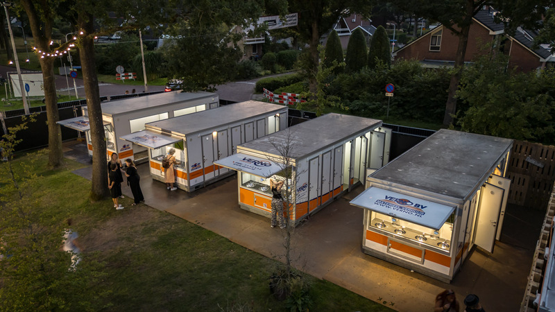 Toilet-unit (max. 14 personen)