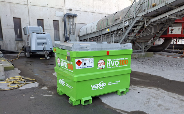 Brandstoftank 1.000 liter | IBC keur | HVO100