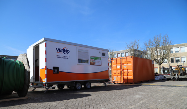 Schaftwagen 5 meter | Zelfvoorzienend | Inclusief zonnepaneel en wc
