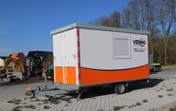 Schaftwagen 4 meter | Inclusief zonnepaneel & wc