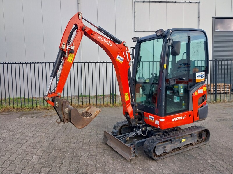 Puinbak minikraan 1.600-1.900 kg